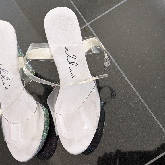 Ellie Rhinestone Heels - Picture 2 of 7